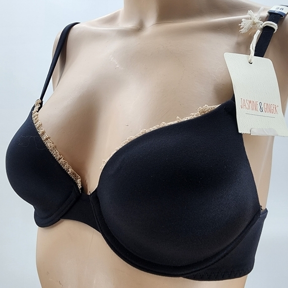 Jasmine & Ginger 28C Thin Padded Bra - NWT - Picture 6 of 10